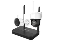 Hikvision Kit NVS Wi-Fi 4 canales con cámara bala y domo PT 2MP NKS422WBPH