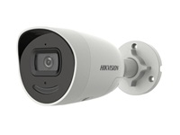 Hikvision Cámara IP bala 6MP AcuSense con alarma DS-2CD2066G2-IU/SL
