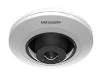 Hikvision Cámara IP fisheye 5MP 180° AcuSense DS-2CD3956G2-ISU(1.05mm)