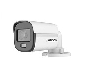 Hikvision Cámara bala Full HD ColorVu con audio IP67 DS-2CE10DF0T-LPFS